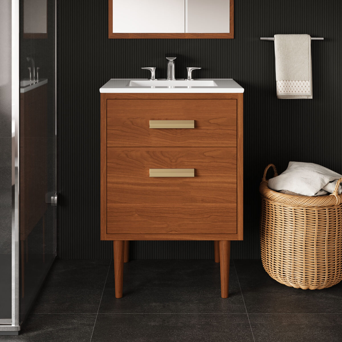 Cassia 24" Bathroom Vanity - Image 9
