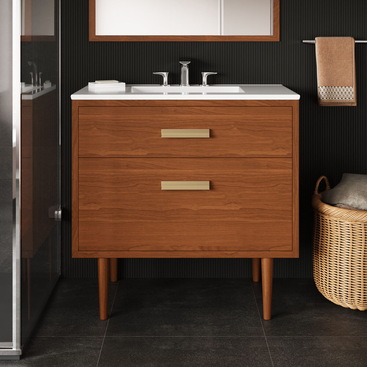 Cassia 36" Bathroom Vanity - Image 9