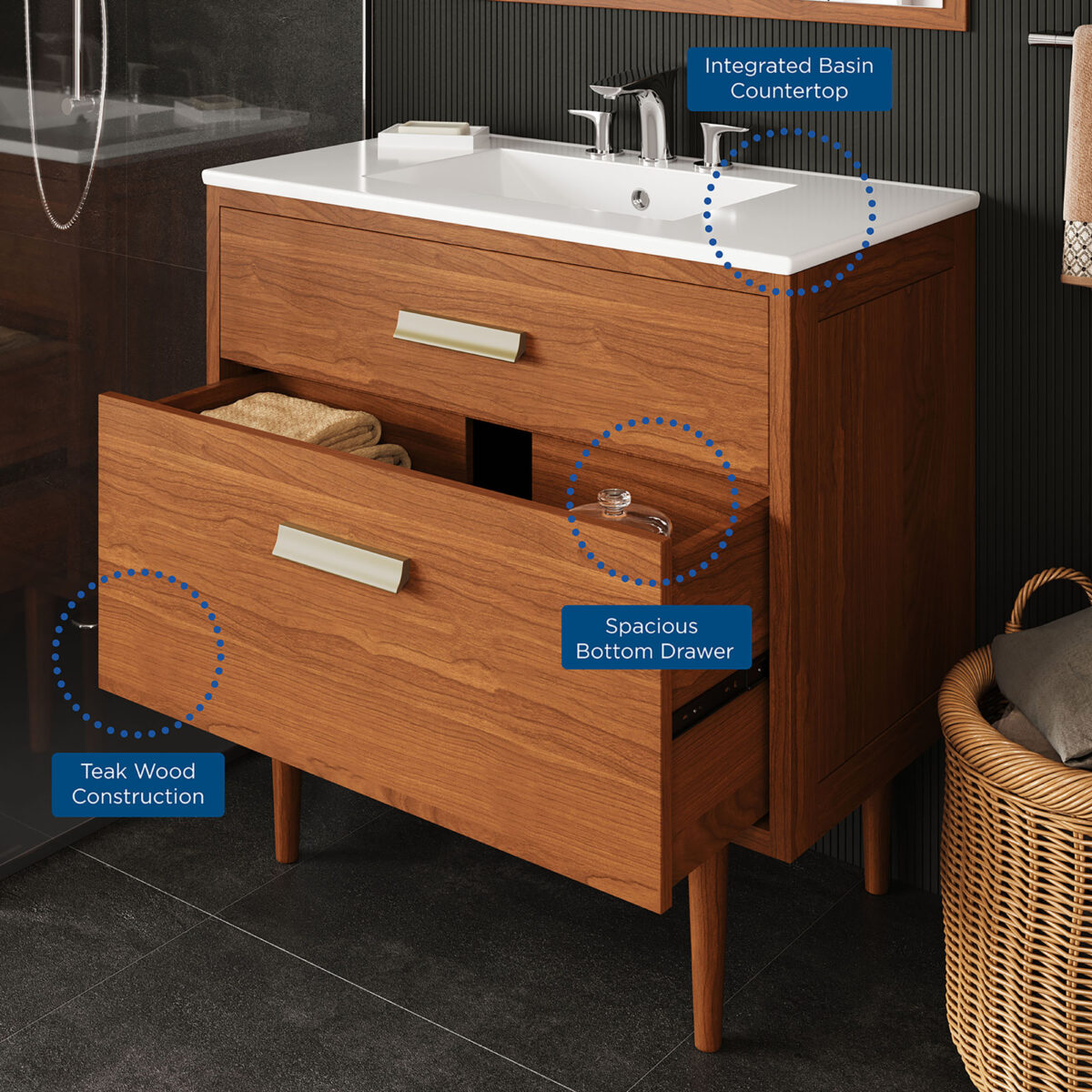 Cassia 36" Bathroom Vanity - Image 10