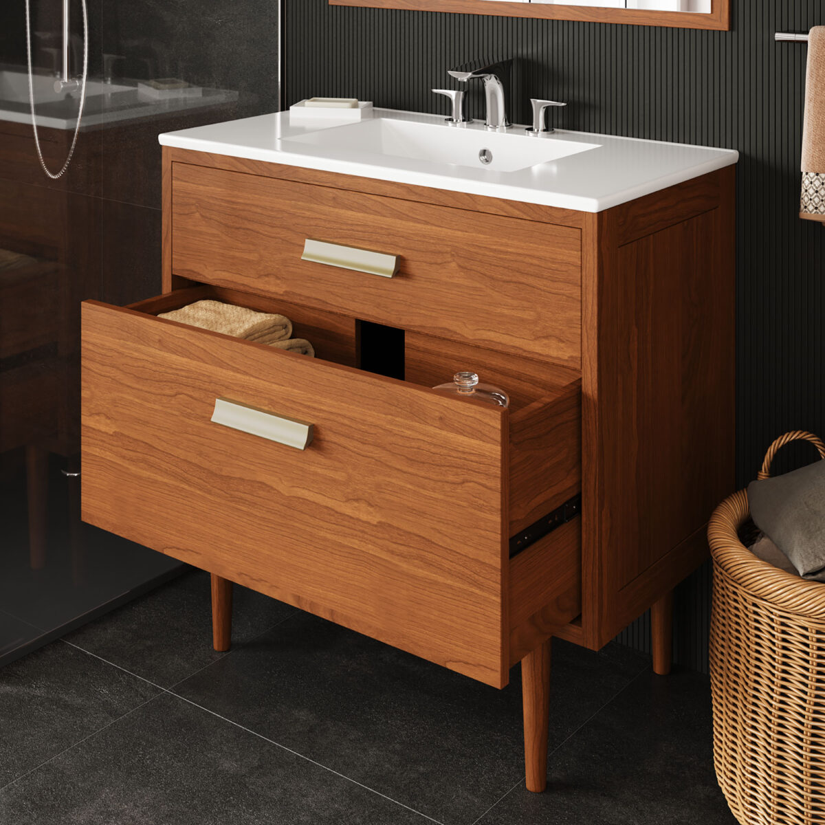 Cassia 36" Bathroom Vanity - Image 1