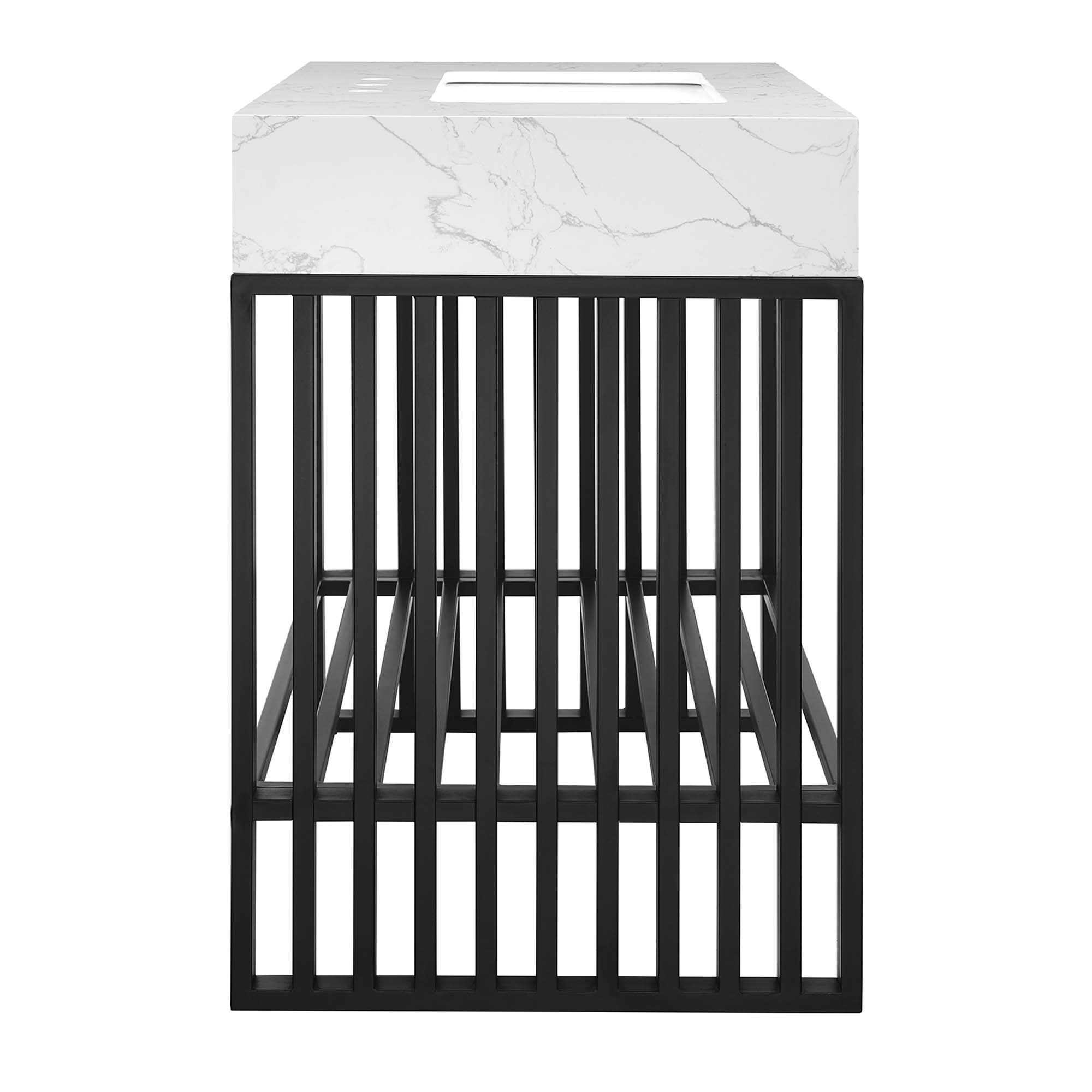 EEI-6108-WHI-BLK_2_.jpg Gridiron 36" Bathroom Vanity - Image 4