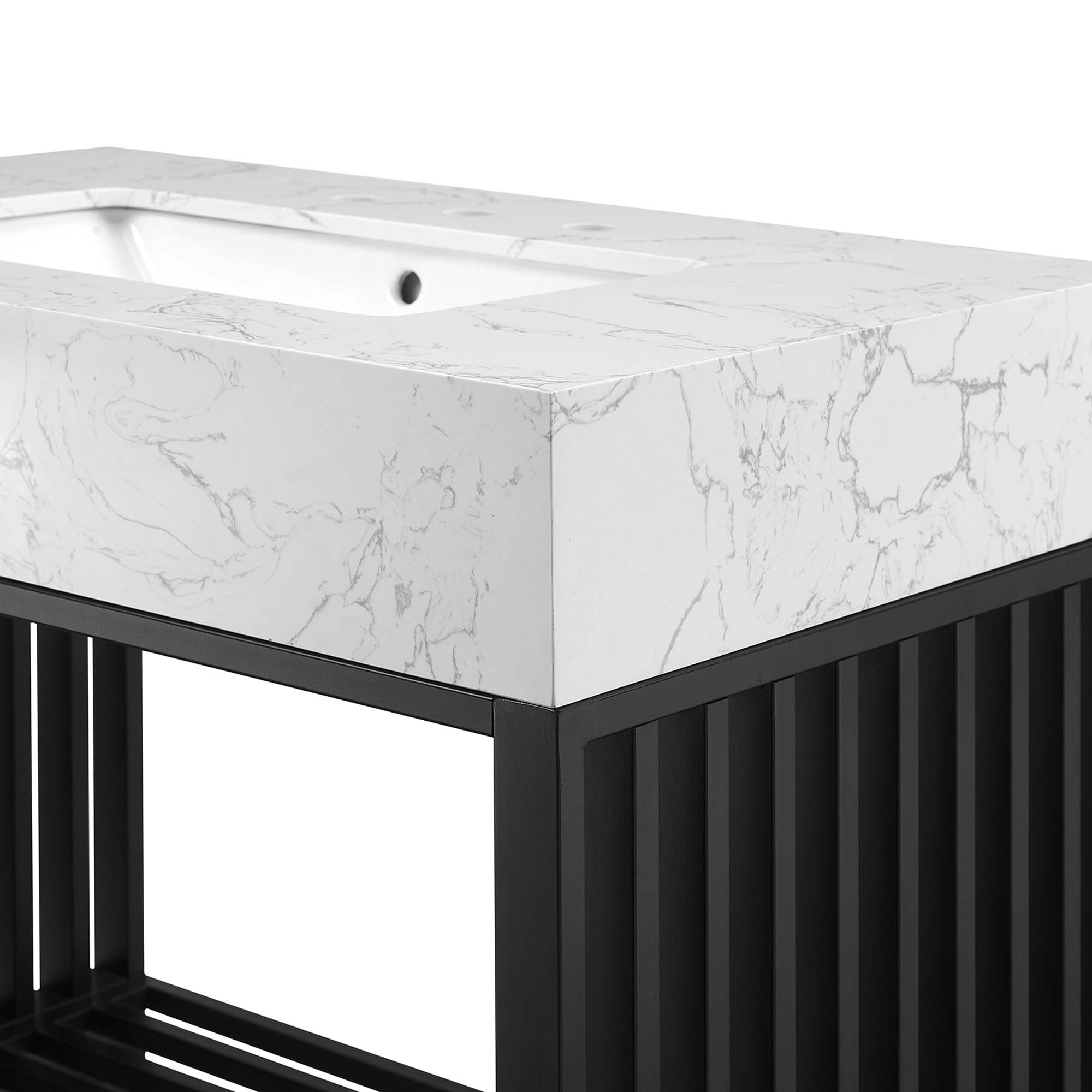EEI-6108-WHI-BLK_5_.jpg Gridiron 36" Bathroom Vanity - Image 7