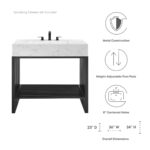 Gridiron 36" Bathroom Vanity - Image 3