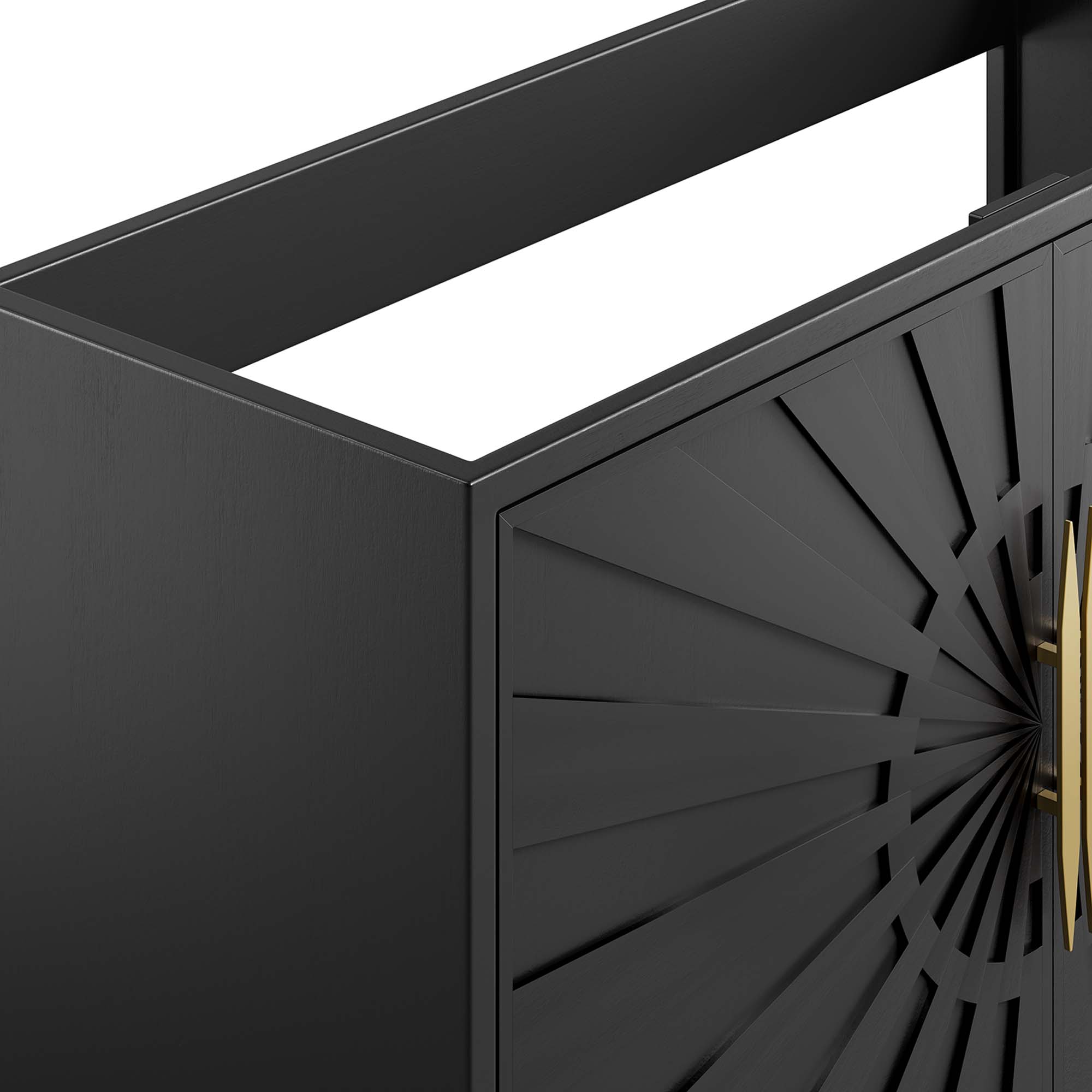 EEI-6163-BLK_6_.jpg Awaken 48" Double or Single Sink Compatible (Not Included) Bathroom Vanity Cabinet - Image 9