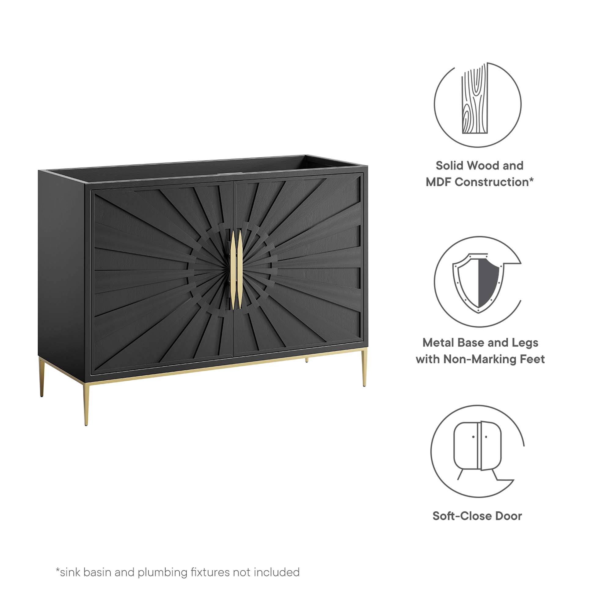 EEI-6163-BLK_7_.jpg Awaken 48" Double or Single Sink Compatible (Not Included) Bathroom Vanity Cabinet - Image 3