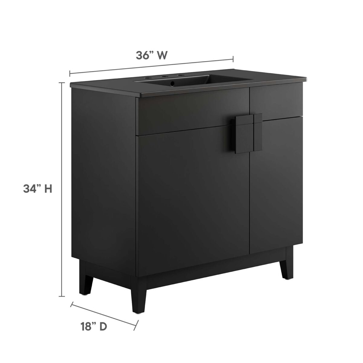Miles 36” Bathroom Vanity - Image 3