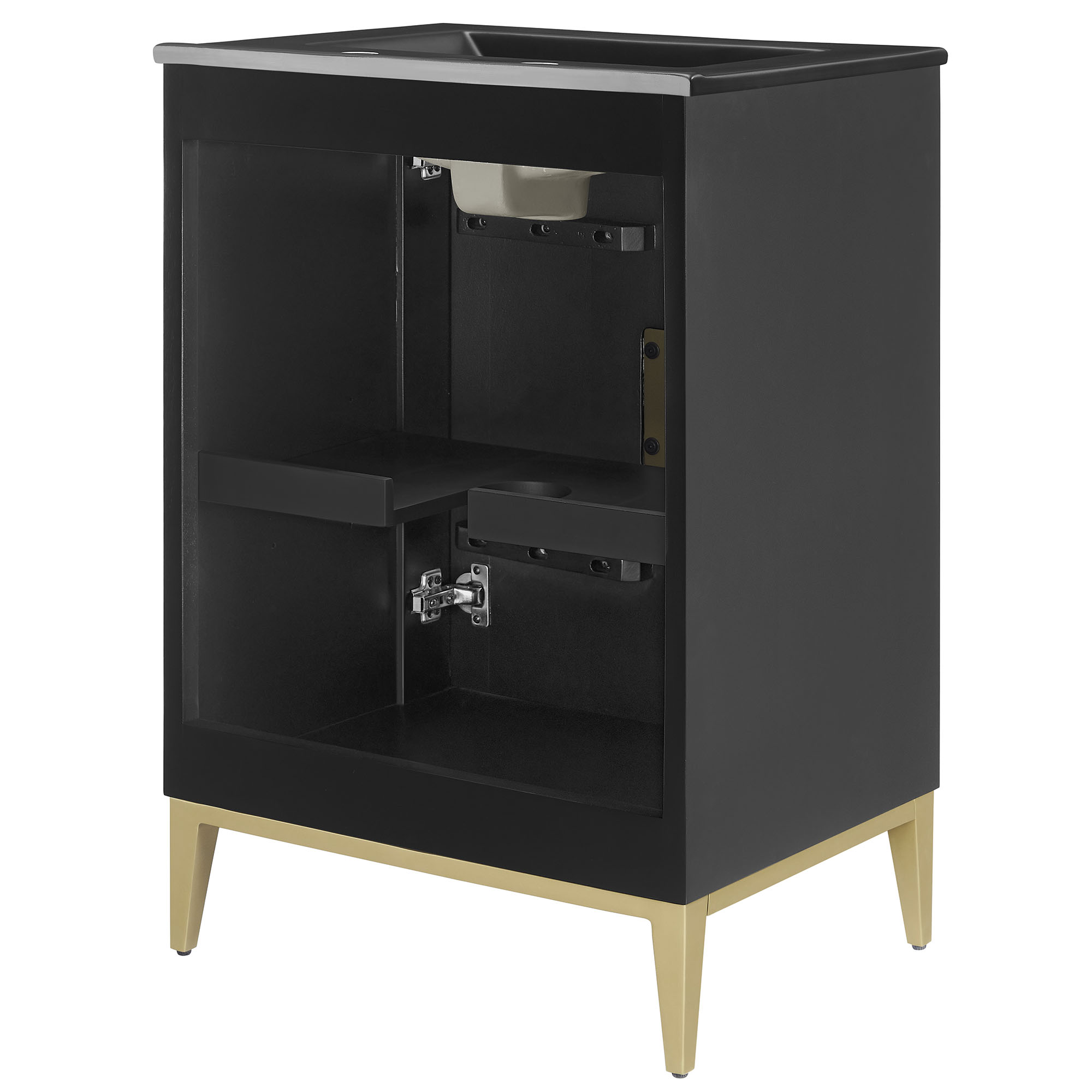 EEI-7160-BLK-BLK_3_.jpg Beau 24" Wood Bathroom Vanity with Basin - Image 6