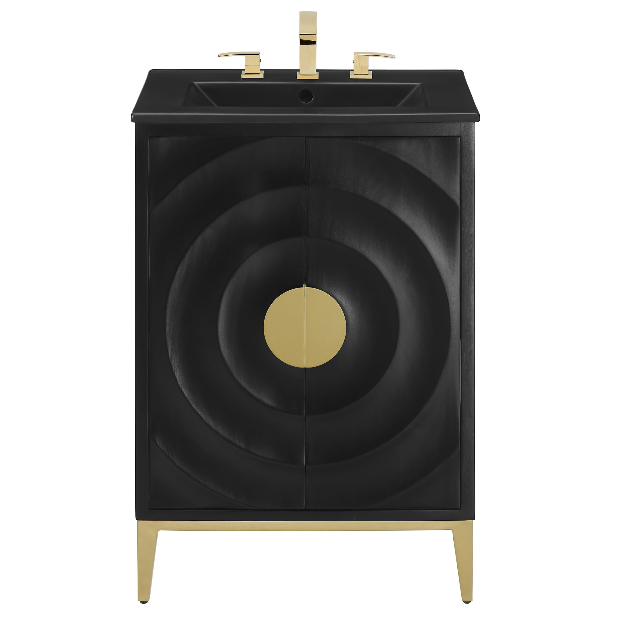 EEI-7160-BLK-BLK_4_.jpg Beau 24" Wood Bathroom Vanity with Basin - Image 7