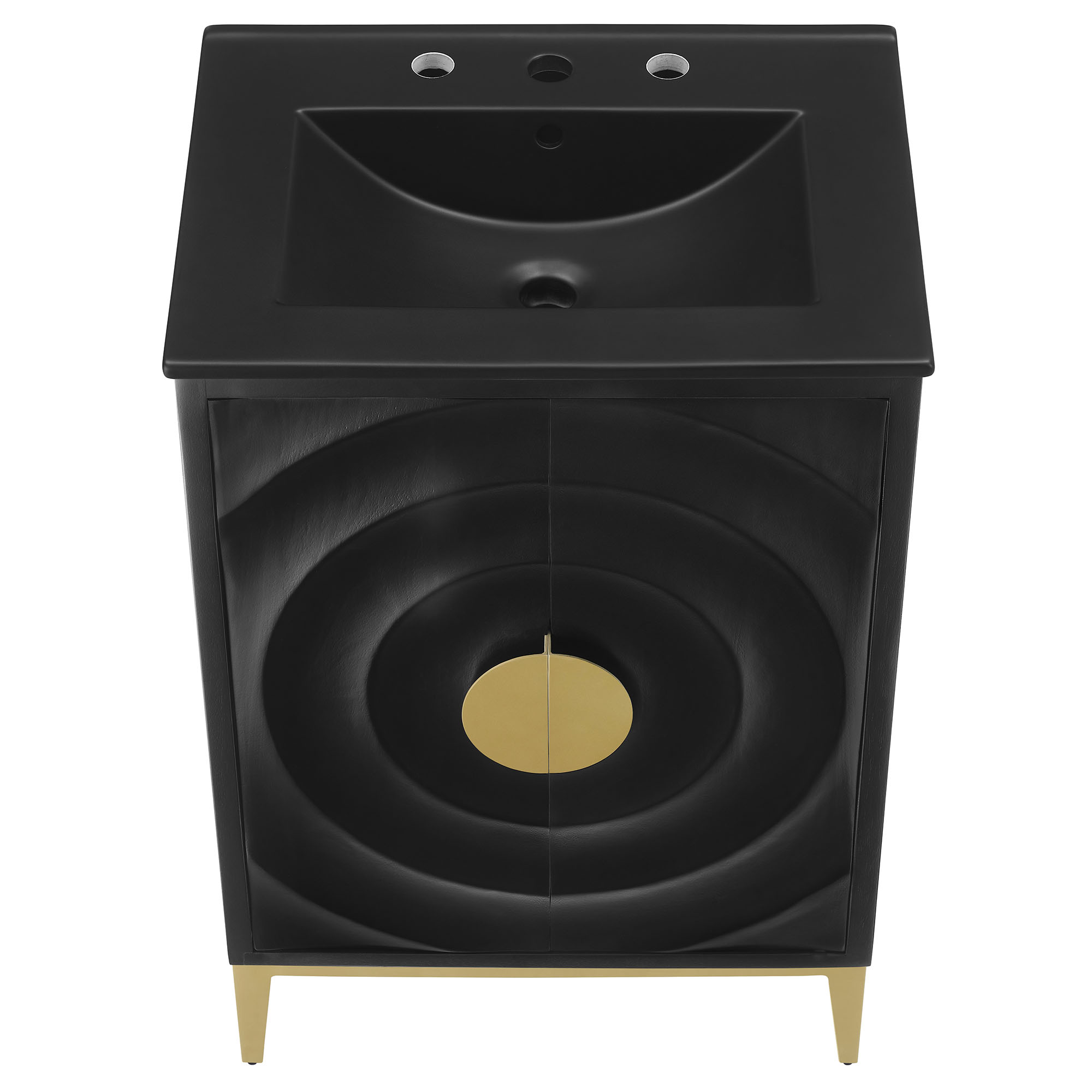EEI-7160-BLK-BLK_6_.jpg Beau 24" Wood Bathroom Vanity with Basin - Image 9