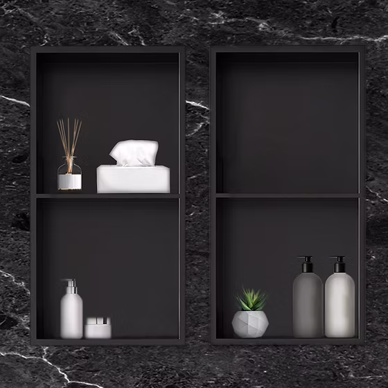 215bdf_07e84a4c67564b0187c8df59c1f8516f~mv2 Recessed 13" x 25" x 4" Shower Niche with Central Shelf - Image 2