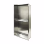 Recessed 13" x 25" x 4" Shower Niche with Central Shelf - Image 5