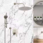 Ultimate 12" Shower Head - Push Button and Valve Shower Combo