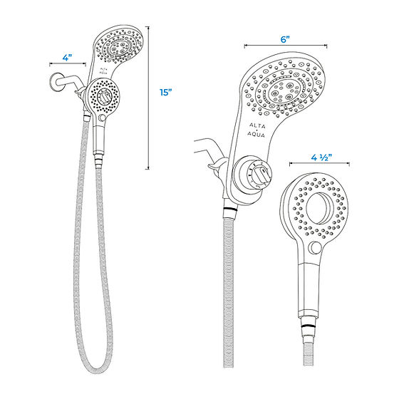 215bdf_c5b960d57ea740e1997c0d8d16f62008~mv2.jpg Advanced 10" Shower Head No Valve Shower Combo - Image 15