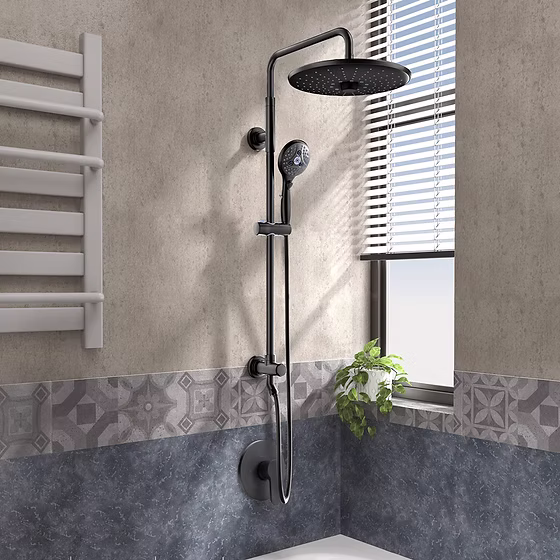 215bdf_d8b1c8b2e7d64f7eb371942c3300bf7a~mv2 Advanced 10" Shower Head No Valve Shower Combo - Image 2