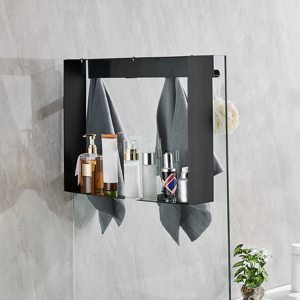 aa-ni-hn-rc-hk-20x16-mb-alta-aqua-hanging-niche-20x16-matte-black-finish-shelf-side-1 (1) Hanging 20" x 16" Shower Niche - Image 2