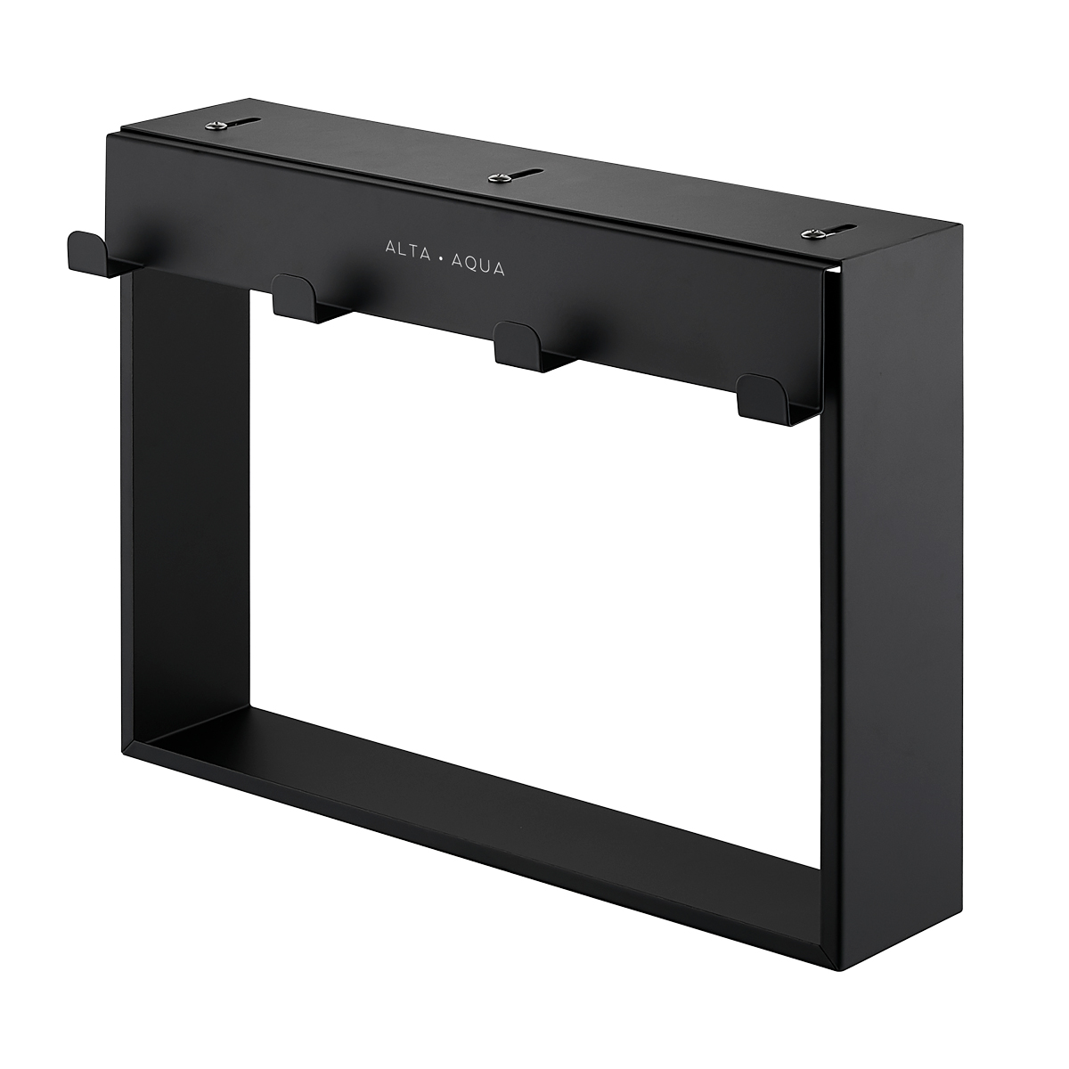 aa-ni-hn-rc-hk-20x16-mb-alta-aqua-hanging-niche-hook-side-matte-black (1) Hanging 20" x 16" Shower Niche - Image 3