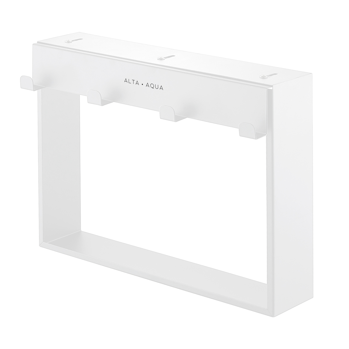 aa-ni-hn-rc-hk-20x6-mw-alta-aqua-hanging-niche-hook-side-matte-white (1) Hanging 20" x 16" Shower Niche - Image 9