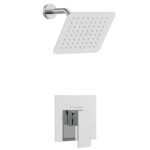 Essential 6" Shower Head and Pressure Balanced Valve Shower Combo - Image 7
